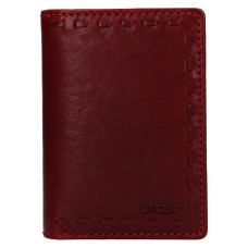 Lagen Dámská peněženka kožená 3534/T- červená RED