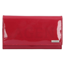 Lagen dámská peněženka kožená 50042 - červená - RED