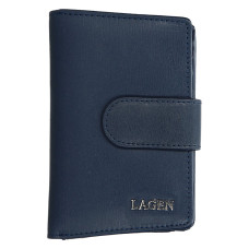 Lagen dámská peněženka kožená 50313 - tmavě modrá - DARK BLUE