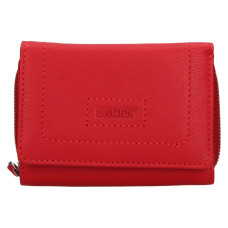 Lagen dámská peněženka kožená BLC/4373/419 - červená - RED