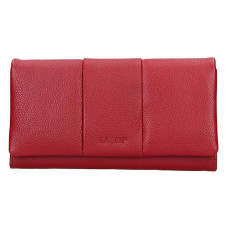 Lagen dámská peněženka kožená 51455 - červená - RED