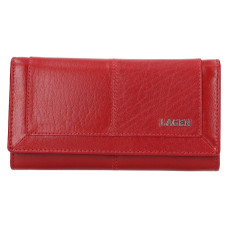 Lagen dámská peněženka kožená BLC/4228 - červená/červená - RED/RED