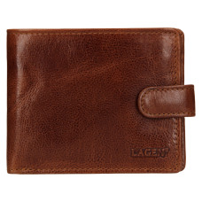 Lagen pánská peněženka kožená E-1036/T - světle hnědá - TAN