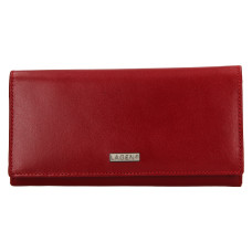Lagen dámská peněženka kožená s kovovým rámečkem 50039 - červená - RED