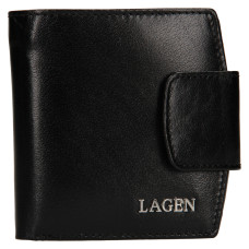 Lagen dámská peněženka kožená 50465 - černá - BLK