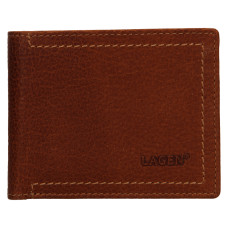 Lagen pánská peněženka kožená BLC/4799/820 - hnědá - CGN
