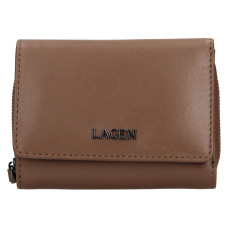 Lagen dámská peněženka kožená BLC/5314/222 - světle hnědá - TAUPE
