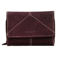 Lagen dámská peněženka kožená LG-2522 - fialová - PLUM