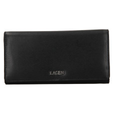 Lagen dámská peněženka kožená 50310 - černá - BLK