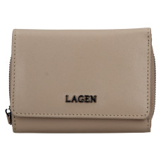 Lagen dámská peněženka kožená BLC/5314/222 - béžová - CREAM