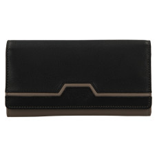 Lagen dámská peněženka kožená BLC/4787/720 - šedá/černá - TAUPE/BLK