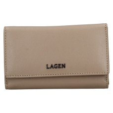 Lagen dámská peněženka kožená BLC/5304/222 - béžová - CREAM