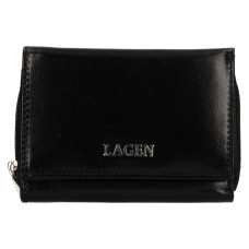 Lagen dámská peněženka kožená 50453 - černá - BLK