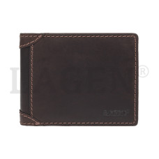 Lagen pánská peněženka kožená 511461 - hnědá - BRN