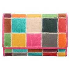 Lagen dámská peněženka kožená LG-11DS - framing fuchsia - růžová/multi