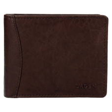 Lagen pánská peněženka kožená W-8120-hnědá - d.brn