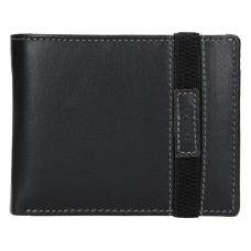 Lagen pánská peněženka kožená 61178 - černá - BLK