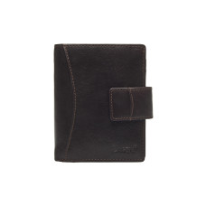 Lagen dámská peněženka kožená 3808/T-tmavě hnědá - DBR