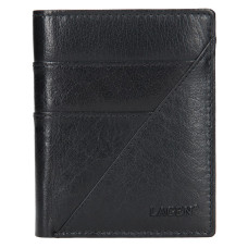 Lagen pánská peněženka kožená 9176 - černá - BLK