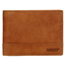 Lagen pánská peněženka kožená LM-64665/V-hnědá - BRN