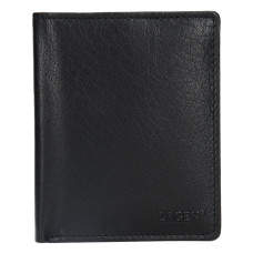 Lagen pánská peněženka kožená V-2 - černá - BLK