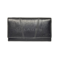 Lagen dámská peněženka kožená PWL-388/T-černá - BLK