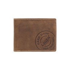 Lagen Pánská peněženka kožená 5081/C-hnědá - BRN