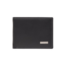 Lagen Pánská kožená peněženka LG-1789 - černá - BLK