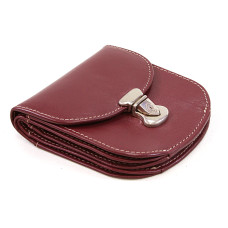 Malá dámská kožená peněženka se zámečkem 511-1241A-34
