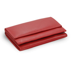 Červená dámská kožená mini peněženka 511-4392A-31