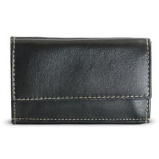 Černá dámská kožená mini peněženka 511-4392A-60