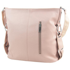 Růžová moderní crossbody dámská kabelka 67-MH