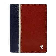Pánská peněženka Rovicky 326-RBA-D RFID tmavě modrá, červená