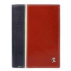Pánská peněženka Rovicky 331-RBA-D RFID tmavě modrá, červená