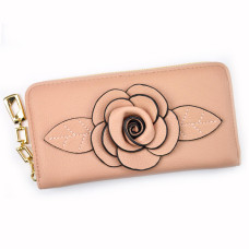 Dámská peněženka Eslee F8888 růžová