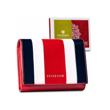Dámská peněženka Peterson PTN PL-445 MULTI červená