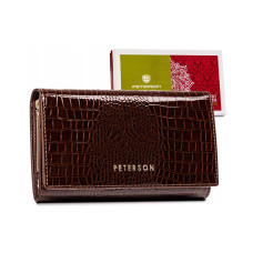 Dámská peněženka Peterson PTN CR-466 hnědá