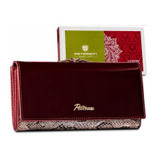 Dámská peněženka Peterson PTN BS-721 SNAKE červená
