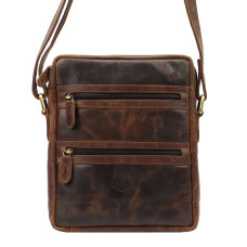 Pánské crossbody Andreas H2029 tmavě hnědá