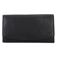 Lagen dámská peněženka kožená V-14 - černá - BLK