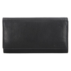 Lagen dámská peněženka kožená V-62-černá - BLK
