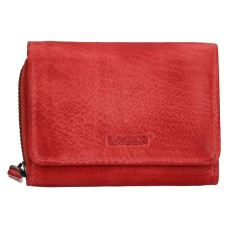 Lagen dámská peněženka kožená 4721/D - červená - TOMATO